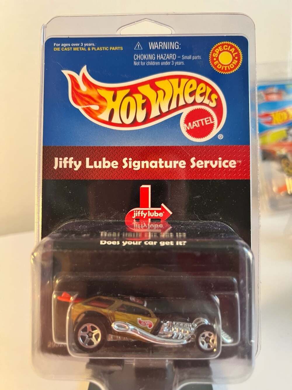 💥Hot Wheels 2000 Jiffy Lube Special Edition Surf Crate Die-Cast Car #29326